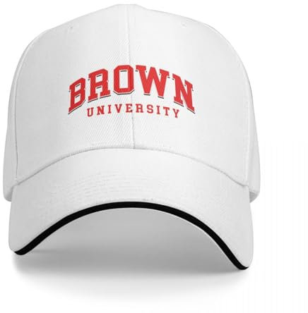 AIETPOIJ Basecap Brown University Vintage Design Cap Baseball Cap Designer Hut Strandtasche Hüte für Männer Frauen