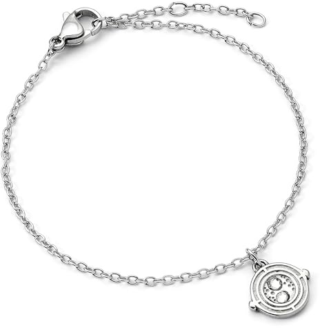 Harry Potter Bracelet chaîne en acier inoxydable Retourneur de temps
