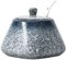 JZLEJC 430 ml pot de sucre avec couvercle et cuillère, bol de sucre style japonais en céramique pour comptoir cuisine, barre café