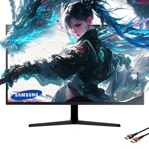 Samsung ViewFinity 4K UHD (3840 x 2160) Computer Monitor, Eye Saver, AMD FreeSync for Gaming, HDMI, VA Panel, Display Port, Flicker Free Mode, Black