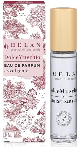 Helan Dolce Muschio - Musky, Gourmand and Oriental Women's Perfume with Toasted Almond and Flowery Jasmine Notes