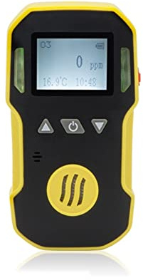 Gasdetektor Professionelles tragbares Ozongas-Detektor-O3-Messgerät, 0–5000 ppm for Ozongenerator-Ozonanalysator-Ozonmessgerät(0-100ppm-1ppm)