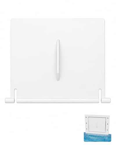 RAVNIX 1 Pièce Clapet Skimmer Piscine, Volet Déflecteur Standard, Compatible Modèles Encastrés, Fixation Rapide sans Outils, Restaure l'Aspiration et Évite les Obstructions