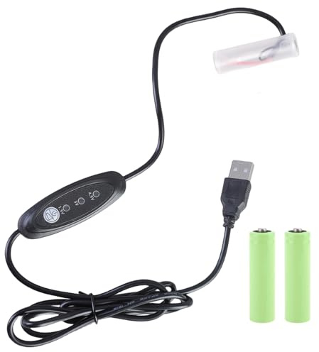 Jazuaiao 1, 2 m USB 5 V à 1, 5 V 3 V 4 Remplacement du câble d ' élimination de Batterie virtuelle pour Jouet à Distance Divers Gadgets électroniques Ligne d ' élimination de Batterie