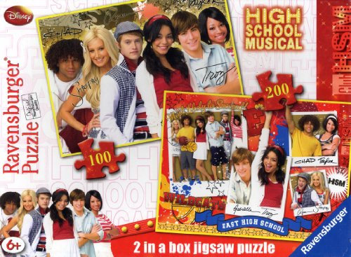 High School Musical - 2 in a box jigsaw puzzle (100 & 200 pieces)