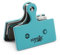 Miles Racing ® Scheibenbremsbeläge, semi metallisch für Shimano new XTR 2011, XT und SLX ab 2012, CX75 mechanical