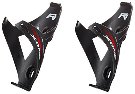 Raceone.it - Coppia X1 Matt Portaborraccia Nero con Viti ideale per Bici Race/MTB/Gravel/Trekking. Colore: Nero 100% MADE IN ITALY (RO_KIT_2_X1MB