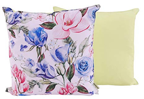 CB Home & Style Outdoor Garten Kissen Wasserabweisend Wasserfest 45 x 45 cm mit Füllung (Blumen5)