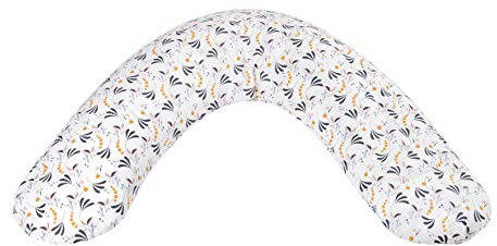 Red Castle -Schwangerschafts- und Stillkissen - Mutterschaftskissen - Multifunktional - Ideal zum Schlafen und Stillen - Optimale Unterstützung und Komfort-Baumwolle-Big Flopsy - 170 cm - Lorena