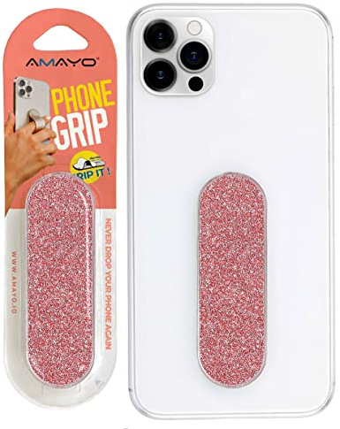 Amayo Soporte de dedo para smartphone, color oro rosa