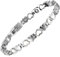 BioMag Magnetic Bracelets for Women Titanium Steel with Strong Magnets Heart-Shaped Bracelet (Silver)