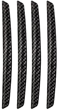 FENGCHUANG 4 Pcs Car Universal Carbon Fiber Door Guard, Decorative Door Protector, Door Edge Protection Strip, Bumper Guard, Anti-collision Door Protector