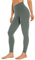 CRZ YOGA Butterluxe Damen High Waist Sport Leggings Blickdicht Yoga Leggins Sporthose Workout Gym Yogahose - 71cm Grauer Salbei 40