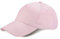 Generico Stock 10 Pezzi Cappello in Cotone Vari Colori Visiera Rigida Regolabile | Cotone 100% | 10 Cappelli Cappellini per GITA Festa Party Vacanza Colonia (Rosa)
