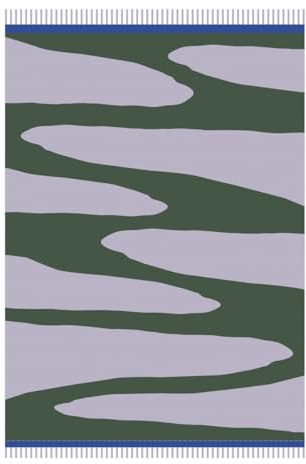 METTE DITMER - Gallery Throws 125 x 170 cm – Dark Forest