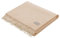 Villeroy & Boch® Fransenplaid Narama Indian Summer I leichte Wohndecke aus Baumwollmischgewebe | beiges Plaid in 140x190cm I Öko-Tex I Fransendecke mit dezentem Strukturmuster