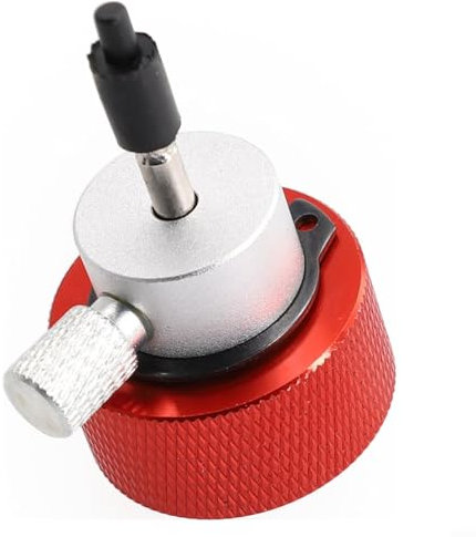 Adaptateur de remplissage de propane en métal avec moletée, design anti-fuite, facile à utiliser, convient à tous les réservoirs de gaz propane standard