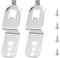 00628371 Geschirrspüler-Halterung für Bosch-Geschirrspüler-Befestigungsteile 628371,00619985 (2 Stück)