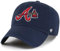 47 MLB Mütze mit alternativem Logo, verstellbar, für Erwachsene, Einheitsgröße, Marineblau, Atlanta Braves, Einheitsgr��e
