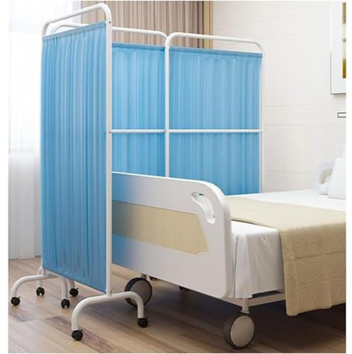 XNYXLPP Faltbarer medizinischer Sichtschutz – mobiler medizinischer Sichtschutz, Raumteiler, Station/Schönheitssalon/Gesundheitshalle, stehende Türtrennwand (1)