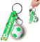 Football Keychain, Football Keychain - Creative Acrylic Keychain Accessories for Mobile Phone and Backpack, Football Party Favors, Green, Siehe Beschreibung
