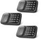 Hosmart Intercoms Wireless for Home, 2024 Upgraded Full Duplex Wireless Intercom System for Home Use, Battery Powered Intercom 400M Range Portable Home Intercom for Business(3Pack)