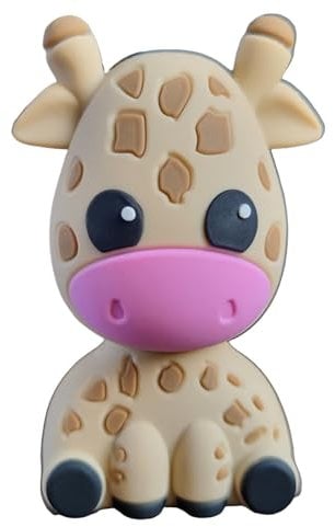 Ulticool - Jirafa Memoria USB Type C 128GB para Smartphone o portátil - Diseño práctico y Creativo para Mujeres, Novia, Adolescente o niño - Beige/Marrón