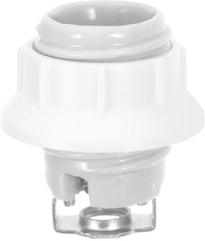 Luxshiny Keramik Lampenfassung Hitzebeständige Schraubsockel Für Deckenventilatoren Kronleuchter Wandleuchten Minimalistisches Design Für Stilvolle Innenräume Vielseitig Einsetzbar