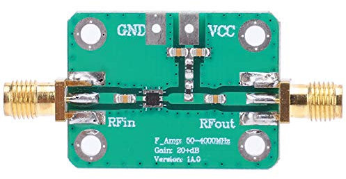 Mavaol Amplificatore RF, 4 ingressi da 8 GHz 8 uscite da 16 GHz, guadagno elevato a basso rumore, amplificatore ad alte prestazioni per radio FM, TV, onde corte, sistemi di