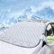 MadongJ Für Skoda Fabia Rapid Scala Frontscheibenabdeckung Winter, Auto Windschutzscheibenabdeckung Winter Faltbare Frostabdeckung gegen Schnee,L