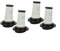 BlesConi Set di filtri per aspirapolvere X Pert 7.60 per RH6A35WO RH6A39WO RH6A31WO RH6A33WO RH6A33WO Cordless Vacuum Ricambio Sistema di filtrazione HEPA (4 pezzi)