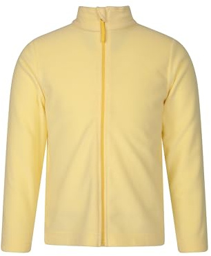 Mountain Warehouse Camber Kids Full-Zip Fleece Jacket Pale Yellow 9-10y