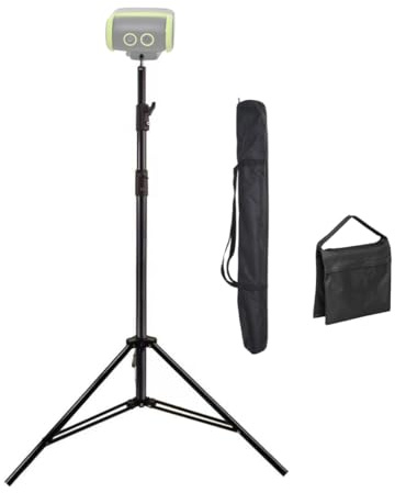 Fotoleey 9.19 FT Aluminum Alloy Tripod for Xbotgo Falcon,Chameleon, Lights | Heavy-Duty Stand, with Weight Bag & Carrying Bag for Photography/Video Recording