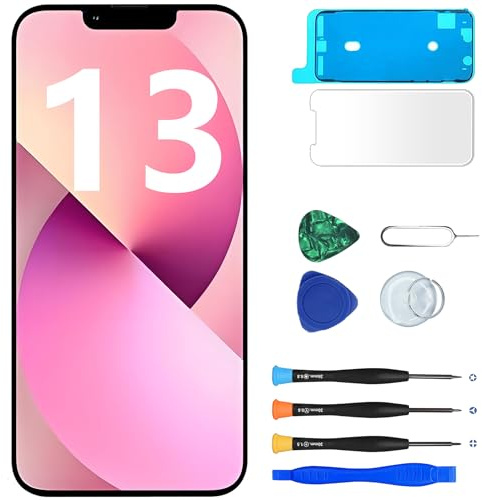 MP+ LCD für iPhone 13 Display Ersatz mit Rahmen und Werkzeug