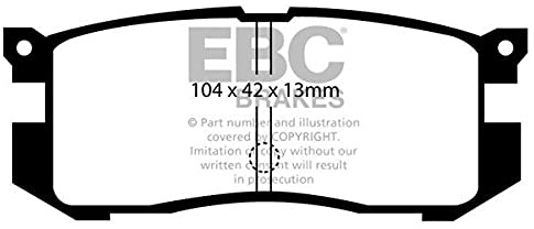 EBC Brakes DP739 Blackstuff Bremsbeläge