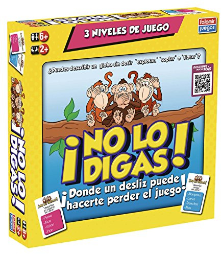 FALOMIR 32-21001 Sagen Sie es Nicht Brettspiel, bunt, Única