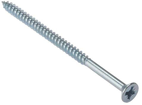 ForgeFix Drywall Screws Fine Thread | 4.2 x 100mm | Zinc Plated | Box 500
