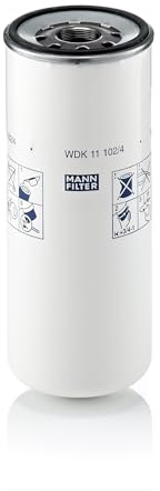 MANN-FILTER, WDK 11 102/4 Kraftstofffilter | Für LKW, Busse, Schutz des Kraftstoffsystems, Injektorschutz, Zuverlässige Kraftstoffversorgung, Echte OE-Technologie