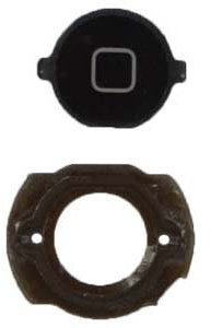 gsm-company*de Homebutton Home Button Knopf für Apple iPod Touch 4 4G schwarz.