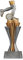 Pokal Trophäe Laufen/Laufsport/Marathon mit Gravur ca. 17 cm hoch Größe S