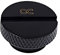 Alphacool Eiszapfen Verschlussschraube G1/4 - schwarz (Deep Black)
