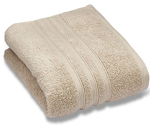 Catherine Lansfield Zero Twist Soft & Absorbent Cotton Bath Towel Natural