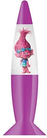 Joy Toy 67681 Trolls LED Glitzerlampe, Mehrfarbig