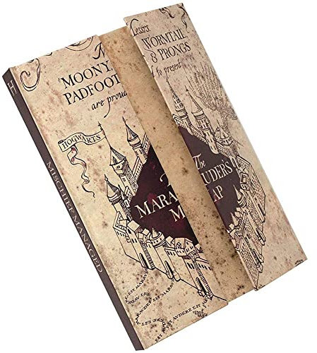 Blue Sky Designs Carnet de notes Motif carte du maraudeur Harry Potter Format A5