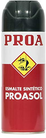 ESMALTE SINTÉTICO EN SPRAY. Verde botella Ral 6005. 400 ML. Esmalte de secado rápido y gran dureza en spray. PROASOL. Proa.