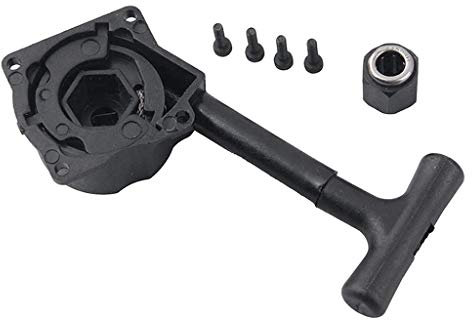 WOWOWO Kinderspielzeug Pull Starter Rückstoß Start Kit für RC Car 1/10 R025 R020 HSP 18 Nitro Vertex VX
