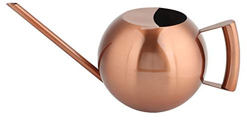 Arrosoir à Long Bec, 33 oz/1L à Long Bec en Acier Inoxydable arrosage extérieur arrosage Pot d'arrosage Plante d'intérieur pour Jardin Fleurs Plantes Outil de Fleur (Rose Gold)