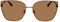 Calvin Klein Jeans Damen CKJ21213S Sonnenbrille, Black/Orange, 61/17/140