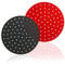 Non-Stick Reusable 2 Pcs Air Fryer Liners 8 Inch Heat Resistant Round Silicone Air Fryer Mats - BPA Free Anti-Slip - Steamer Liners Basket Mats