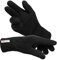 Indicode Unisex Jason Handschuhe Fleece Futter | Herrenhandschuhe Damenhandschuhe Black XS/S